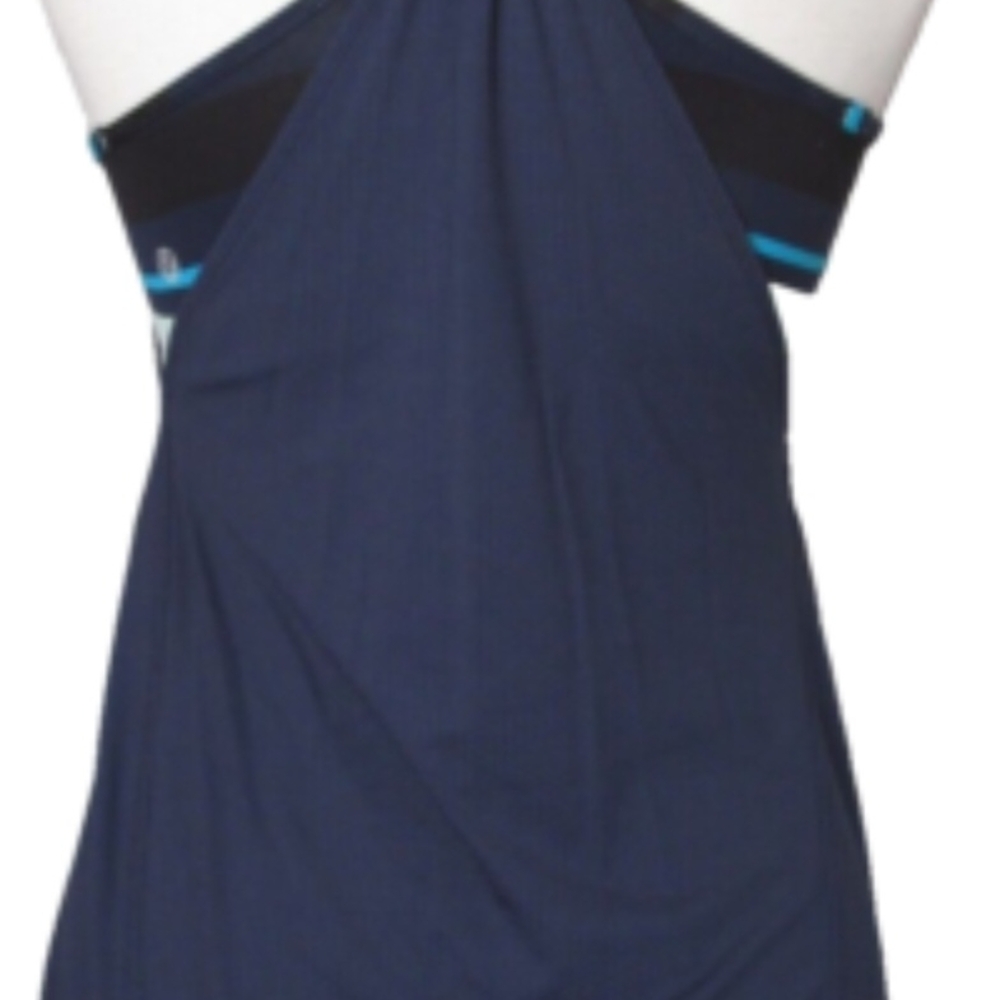 Lululemon Black and Teal Sports Bra/Tank - Picture 4 of 8